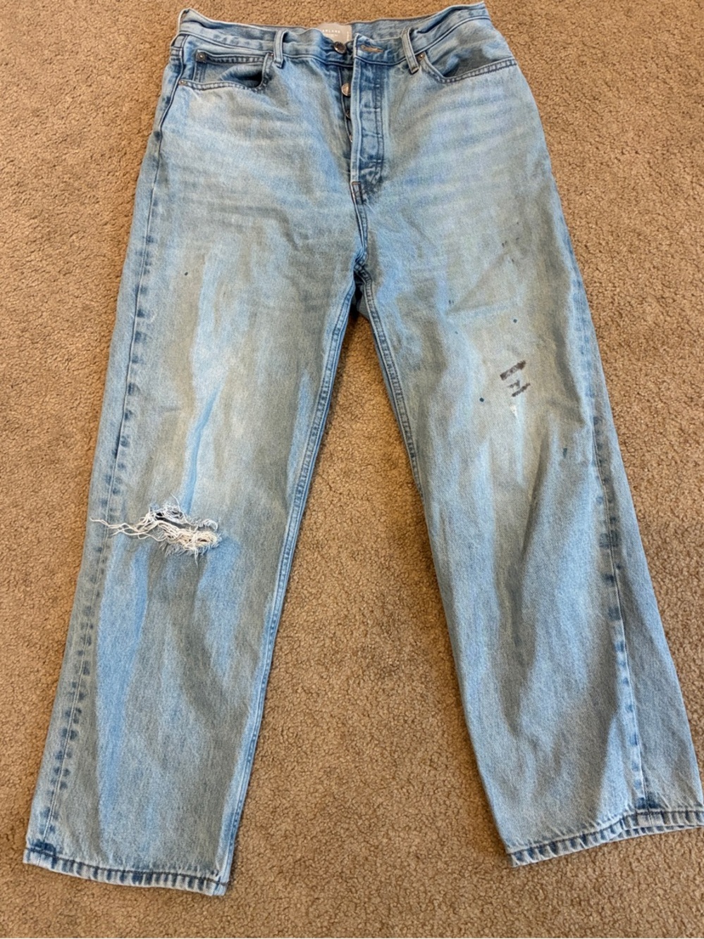 Everlane Light Blue Women's Relaxed Jeans